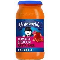Homepride Pasta Bake Tomato & Bacon 485g