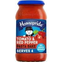 Homepride Pasta Bake Tomato & Red Pepper 485g