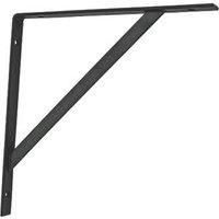 Heavy Duty Brackets Black 300 x 300mm 2 Pack (78941)