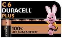 Duracell Plus C LR14 Batteries | 6 Pack