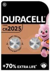2 x Duracell CR1620 3V Lithium Button Battery Coin Cell DL/CR 1620 Expiry 2027