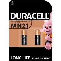 Duracell MN21 Alkaline Batteries 12V - 2 batteries A23 23A *AUTHENTIC* LONG EXP