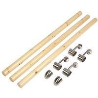 Richard Burbidge Fusion Pine Wall-Mounted Handrail Kit Pre-Finish 3600mm (31455)