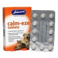 JOHNSON'S A044 Calm-Eze Tablets for Cats and Dogs - 36 Count