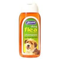 Johnson/'s Dog Flea Cleansing Shampoo 200ml-Mild Herbal Formula for Clean & Flea-Free Coats