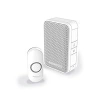 Honeywell Home DC311N Series 3 Portable, Wireless Doorbell Chime with Push Button (White)