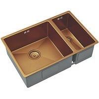 ETAL Elite 1.5 Bowl Stainless Steel Kitchen Sink 670 x 440mm (203RG)