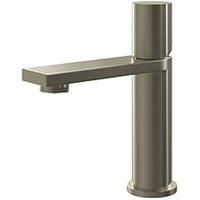 Etal Mono Mixer Saris Contemporary Design Brushed Nickel Brass Round Head 3 Bar