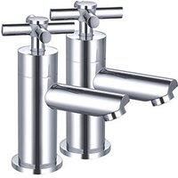 ETAL Oban Bathroom Basin Taps Polished Chrome (869KG)