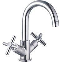 ETAL Oban Swan Neck Mono Basin Mixer Tap Polished Chrome (435KG)