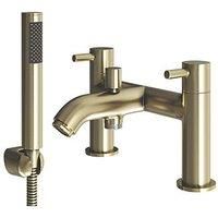 ETAL Bounce Deck-Mounted Bath Shower Mixer Tap Brushed Brass (463KG)