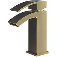 ETAL Kinlin Mono Basin Mixer Tap Brushed Brass (982KG)