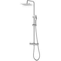 ETAL Delta Rear-Fed Exposed Polished Chrome Thermostatic Bar Mixer Shower (849RF)