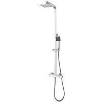 ETAL Marilia Rear-Fed Exposed Polished Chrome Thermostatic Bar Mixer Shower (336PY)