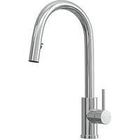ETAL Velia Concealed Pull-Out Kitchen Mixer Tap Polished Chrome (943FK)