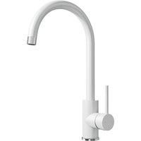 ETAL Sorrento Single Lever Kitchen Mixer Tap Matt White (254FJ)
