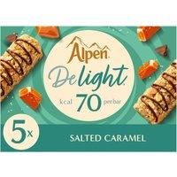 Alpen Delight 5 Salted Caramel Bars 95g