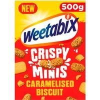 Weetabix Crispy Minis Caramelised Biscuit 500g