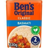 Bens Original Basmati Microwave Rice 220g