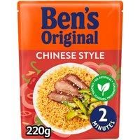 Bens Original Chinese Style Microwave Rice 220g