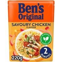 Bens Original Savoury Chicken Microwave Rice 220g