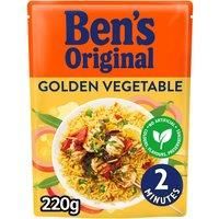 Bens Original Golden Vegetable Microwave Rice 220g