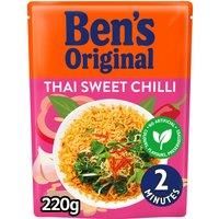 Bens Original Thai Sweet Chilli Microwave Rice 220g