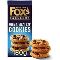 Fox's Fabulous Milk Chocolate Cookies 180g