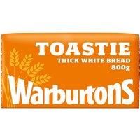 Warburtons Toastie Soft Thick White 800g