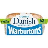 Warburtons Danish Lighter White Bread 400g