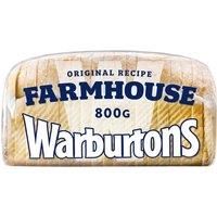 Warburtons Farmhouse Soft Bread 800g