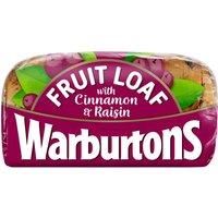 Warburtons Fruit Loaf with Cinnamon & Raisin 400g