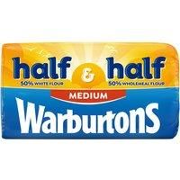 Warburtons Half and Half Medium 800g