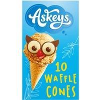 Askeys 10 Waffle Cones