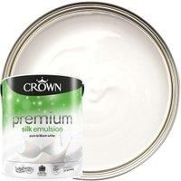 Crown Breatheasy Pure Brilliant White  Silk Emulsion Paint  5L