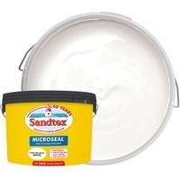 Sandtex Pure brilliant white Textured Masonry paint 10L