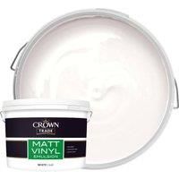 CROWN TRADE VINYL MATT WHITE 7.5L