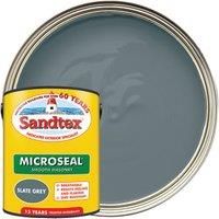 Sandtex 5L Slate Grey Masonry Paint