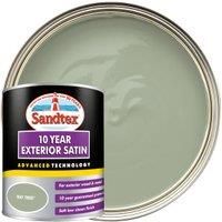Sandtex 10 Year Exterior Satin Paint Advanced Technology Bay Tree - 750ml