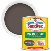 Sandtex Retail Ultra Smooth Masonry Bitter Chocolate 1 L