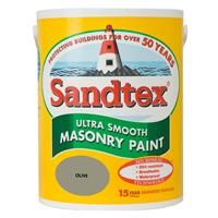 Sandtex Smooth Masonry Paint Olive 5L
