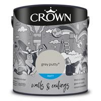 CROWN MATT GREY PUTTY 2.5L