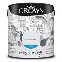 CROWN MATT CLAY WHITE 2.5L