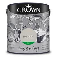 Crown Retail Core Emulsion Silk Grey Putty 2.5 L