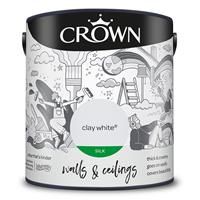 Crown Retail Core Emulsion Silk Clay White 2.5 L