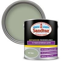 Sandtex 10 year Bay tree Satin Metal & wood paint 2.5L