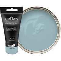 Crown Matt Emulsion 40ml Duck Egg