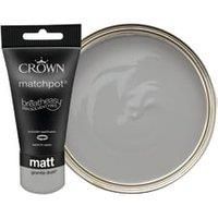 Crown Matt Emulsion 40ml Granite Dust