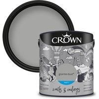 Crown Breatheasy Matt Emulsion Popular Colours Grey/Off White & Cream 2.5ltr