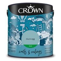 Crown Breatheasy Silk Emulsion Paint - 2.5L 99% SOLVENT FREE ASTHMA FRIENDLY